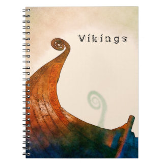 Viking Longship svananteckningsbok Anteckningsbok