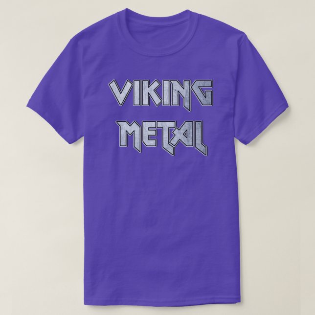 Viking metall t shirt (Design framsida)