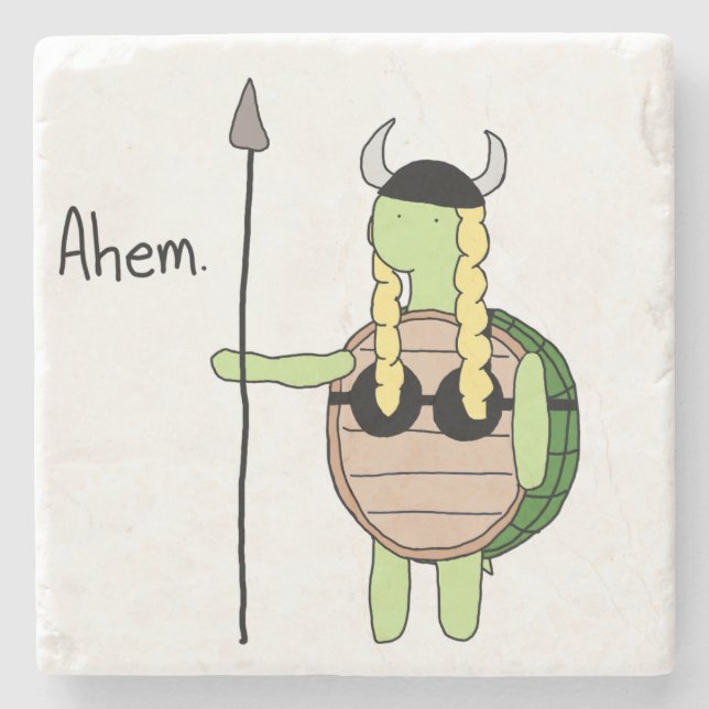 Viking Metall Turtle Underlägg (Framsidan)