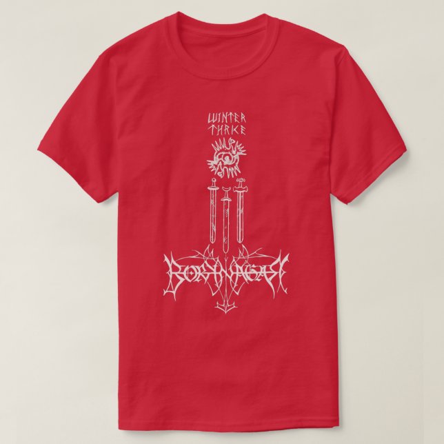 Viking metall Viking Design 19 T Shirt (Design framsida)