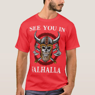 Viking mythology Valhalla gudar T Shirt