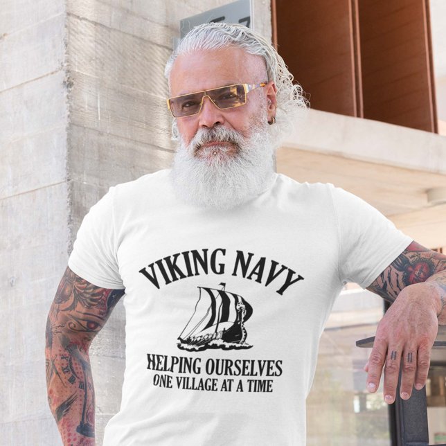 Viking Navy T-shirt (Skapare uppladdad)