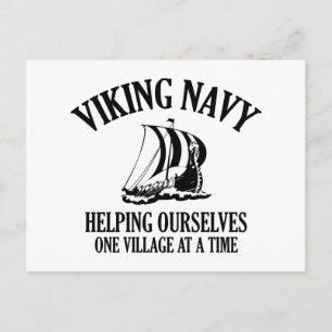 Viking Navy Vykort