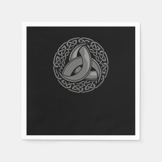 Viking Nordic Warrior Valhalla Pappersservett (Framsidan)