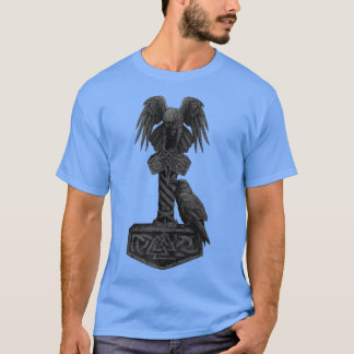 Viking Norse Mythology Thorx27s Mjolnir Odinx27s H T Shirt