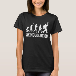 Viking Norse Mythology Valhalla Evolution Sten T Shirt
