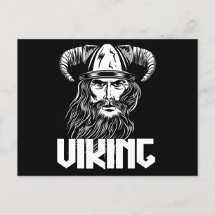 Viking Norse Warrior Skandinavien Valhalla Nordic Vykort