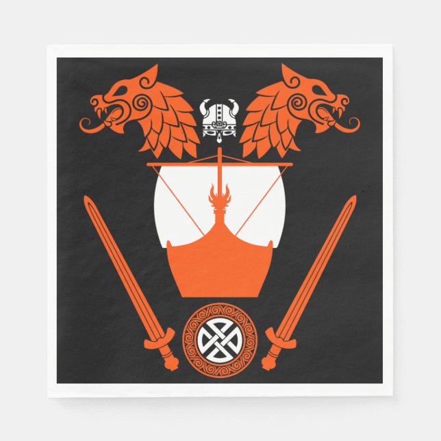 Viking Norsperma Pappersservett (Framsidan)