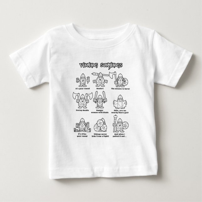 Viking ord tee (Framsida)