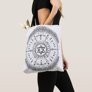 Viking Pagan Asatru Runic Compass, Vegvisir Runes Tygkasse