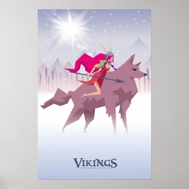 Viking Poster - Valkyrie (Framsidan)