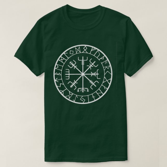 Viking Protection runes T Shirt (Design framsida)