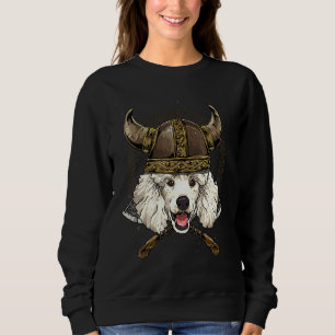 Viking Pudel Renässans Norse Hedning Valhall Hund T Shirt