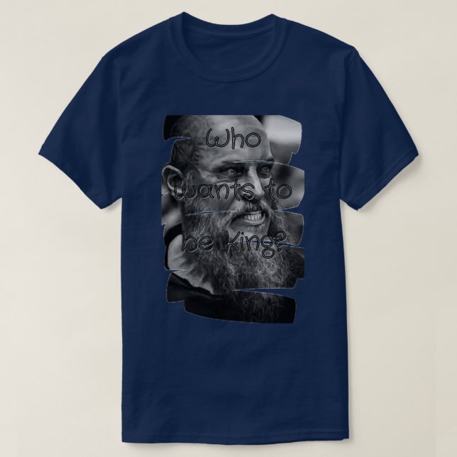 viking ragnar t shirt (Design framsida)