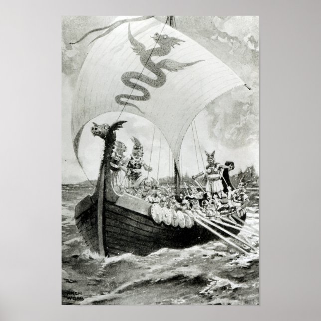 Viking Raiders Poster (Framsidan)