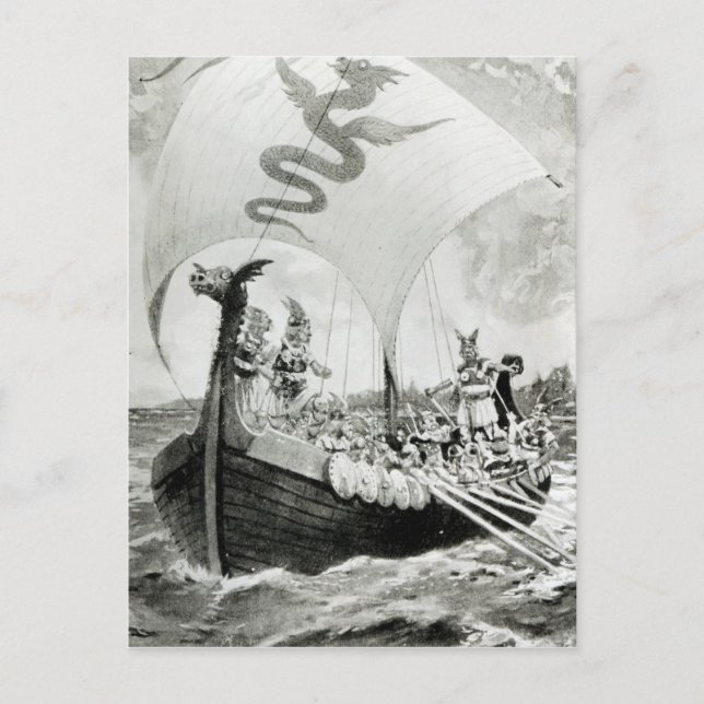 Viking Raiders Vykort (Framsida)