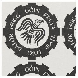 Viking Raven Banner Thor Freya Loki Tyg