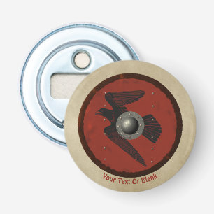 Viking Raven Shield Flasköppnare