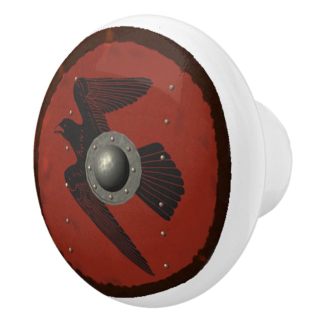 Viking Raven Shield Knopp (Höger)