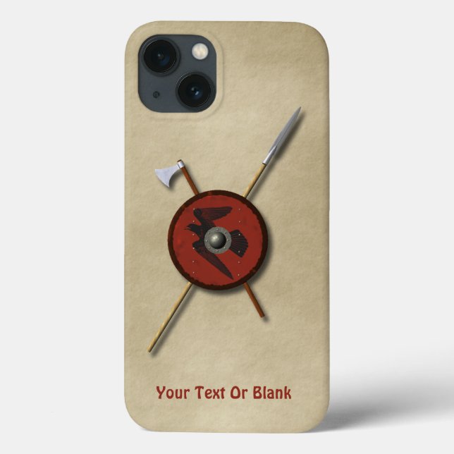 Viking Raven Shield och Weapons (Baksida)