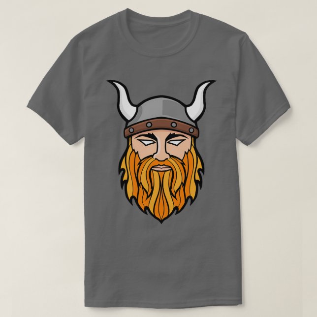 Viking Red T Shirt (Design framsida)