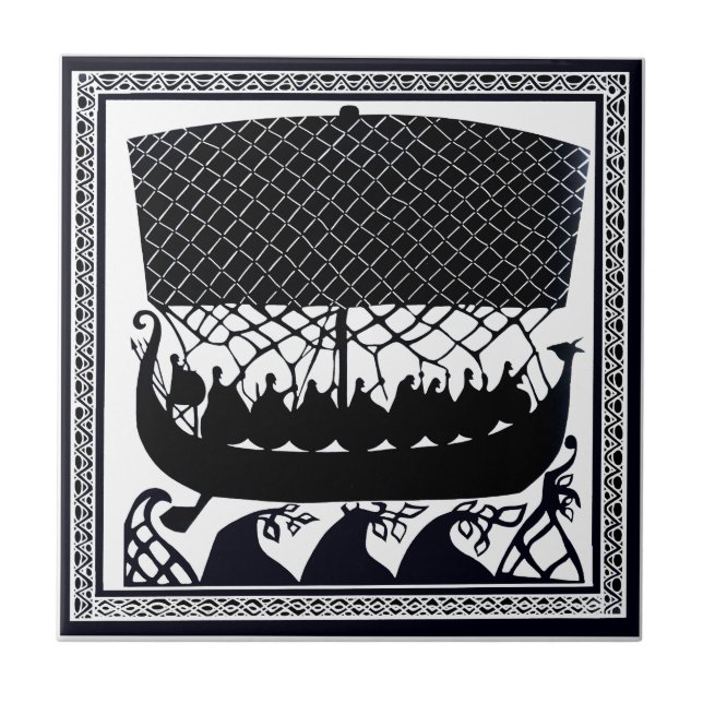 Viking Resa till Paradise Kakelplatta (Framsidan)