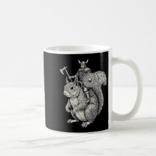 Viking rittörn Rollig krigare konst Kaffemugg