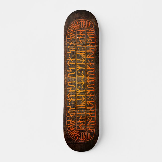 Viking runaSkateboard Old School Skateboard Bräda 21,6 Cm (Framsida)