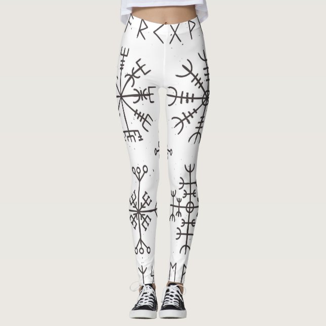Viking Rundes Leggings (Framsida)
