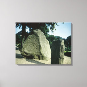 Viking Rune-sten Canvastryck