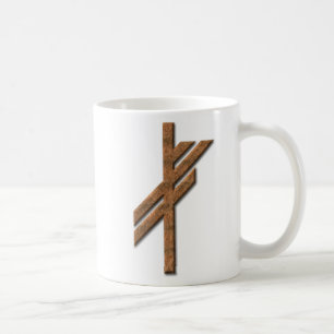 Viking Rune - tur - rost Kaffemugg