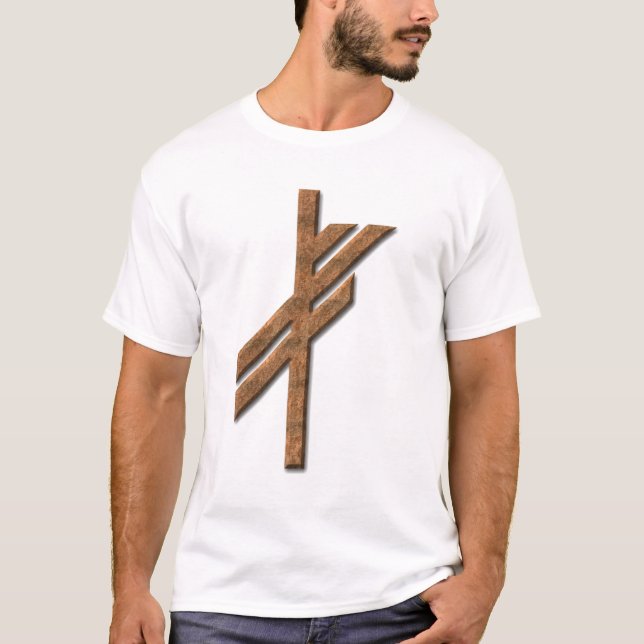 Viking Rune - tur - rost Tee (Framsida)