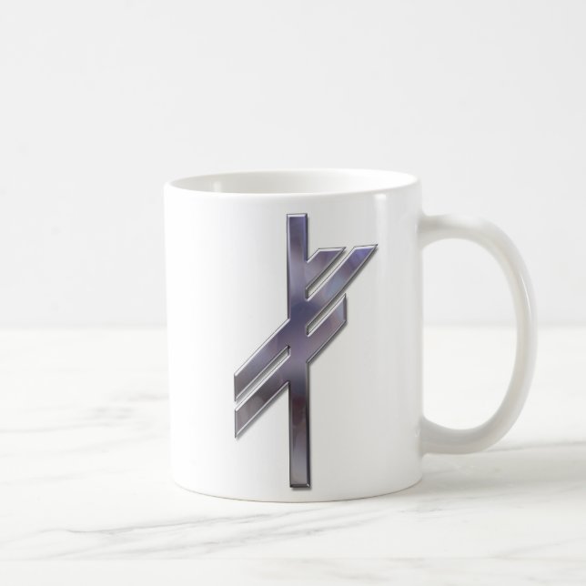 Viking Rune-tur-silver Kaffemugg (Höger)