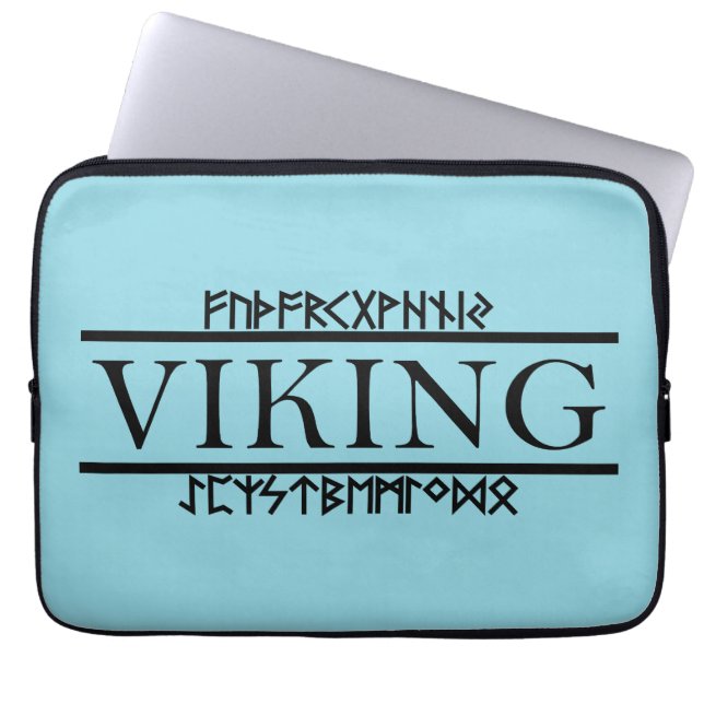 Viking Runes Bärmskydd för bärbar dator Laptop Fodral (Framsidan)