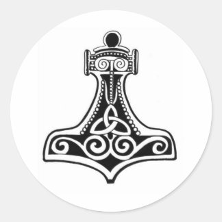 Viking Runt Klistermärke
