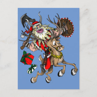 Viking Santa Helg Vykort