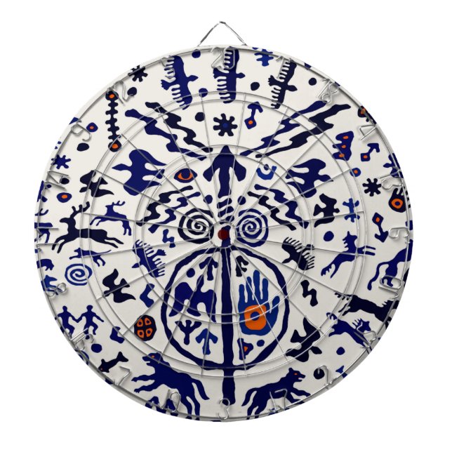 Viking Shaman Ritual Talisman Darttavla (Framsidan)