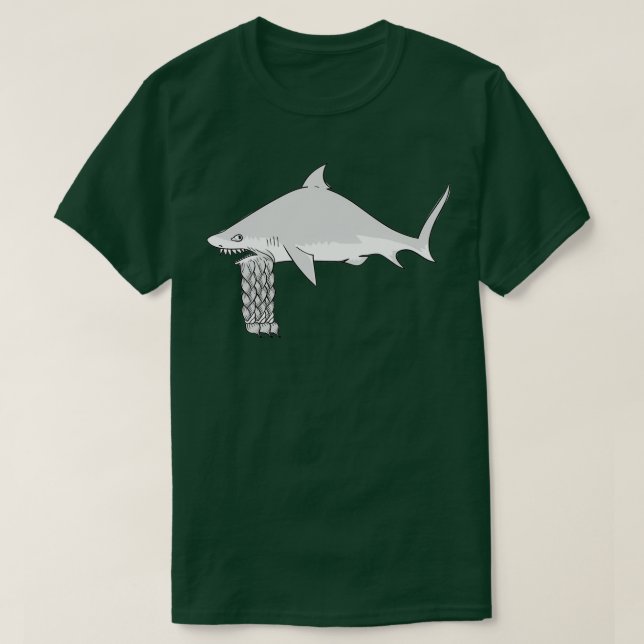 Viking Shark T Shirt (Design framsida)