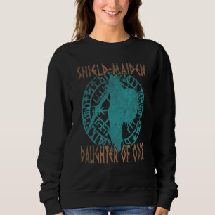 Viking Shield Maiden Lagherta Warrior Vegvisir Vik T Shirt