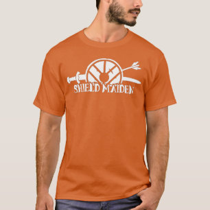 Viking Shield Maiden Scandinavian folklore Female T Shirt
