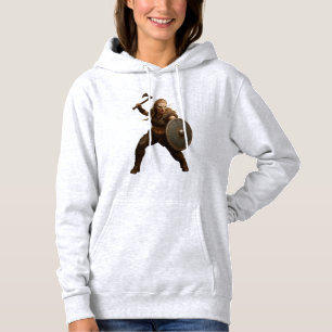 Viking Shieldmaiden Hero Hoodie T Shirt