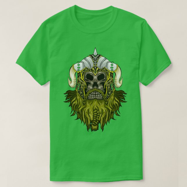 viking skallarghhh t shirt (Design framsida)