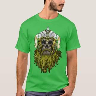 viking skallarghhh t shirt