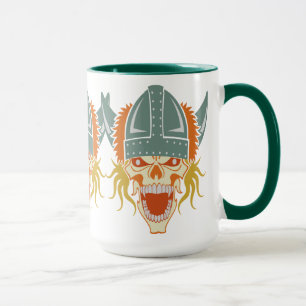 VIKING skalle anpassningsbar mugg - välj stil, fär