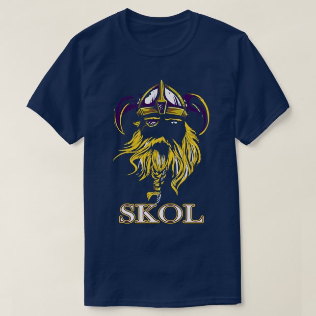 Viking Skol T Shirt (Design framsida)
