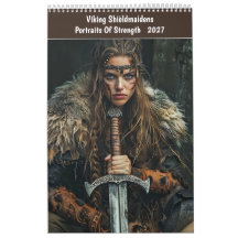 Viking Sköldmöer – Porträtt Av Styrka