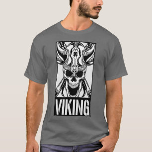 Viking Skull 4 T Shirt