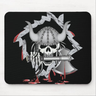 Viking Skull Musmatta