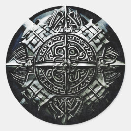 Viking skyddar första försvarslinjen runt klistermärke