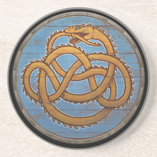 Viking skyddar - Jörmungandr Underlägg Sandsten